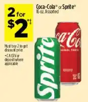 Dollar General Coca-Cola or Sprite offer