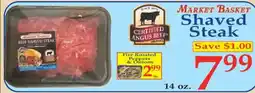 Market Basket Market Basket Shaved Steak offer