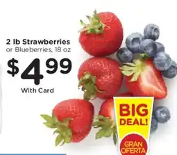Smith's Strawberries or Blueberries offer