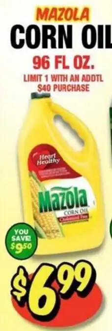 Western Beef Mazola corn oil offer