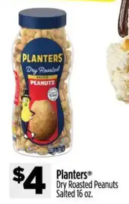 Dollar General Planters dry roasted peanuts offer