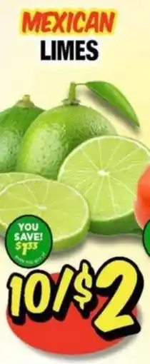 Western Beef Mexican limes offer
