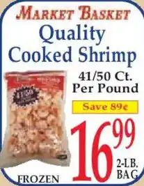 Market Basket Market Basket quality cooked shrimp offer