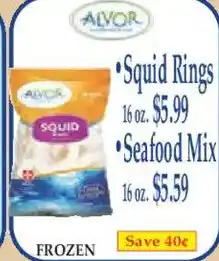 Market Basket Alvor squid rings offer