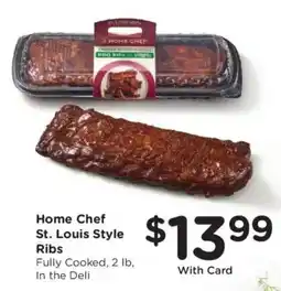 Smith's Home Chef St. Louis Style Ribs offer