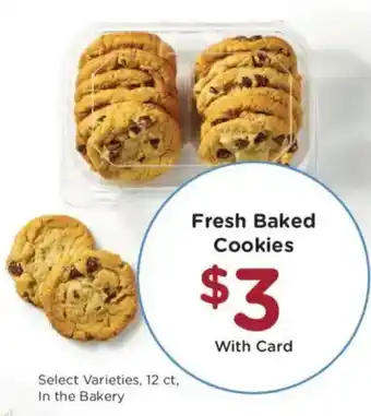 Smith's Fresh Baked Cookies offer