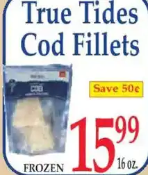 Market Basket True Tides Cod Fillets offer