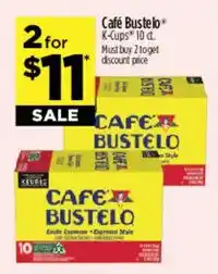 Dollar General Cafe Bustelo K-Cups offer