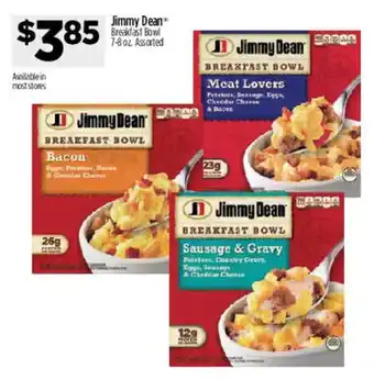 Dollar General Jimmy Dean Breakfast Bowl offer