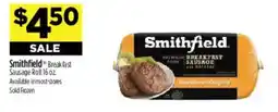 Dollar General Smithfield Breakfast Sausage Roll offer