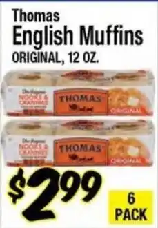 Western Beef Thomas English Muffins offer