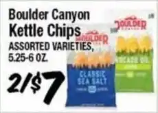 Western Beef Boulder Canyon kettle chips offer