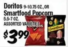 Western Beef Doritos or Smartfood Popcorn offer