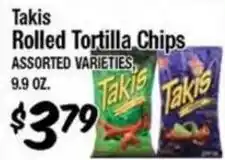 Western Beef Takis Rolled Tortilla Chips offer