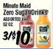 Western Beef Minute Maid Zero Sugar Drinks offer