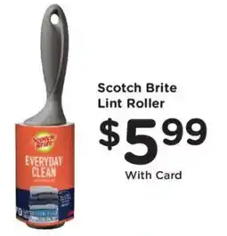 Smith's Scotch Brite lint roller offer