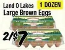 Western Beef Land O Lakes large brown eggs offer