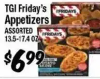Western Beef Tgi Friday's appetizers offer
