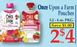 Market Basket Once Upon a Farm Pouches offer