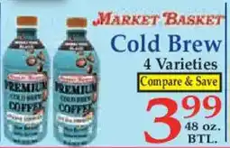 Market Basket Market Basket cold brew coffee offer