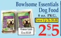 Market Basket BowlSome Essentials Dog Food offer