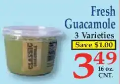 Market Basket Classic fresh guacamole offer