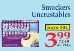 Market Basket Smuckers Uncrustables offer