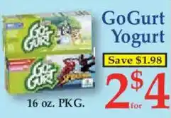 Market Basket GoGurt Yogurt offer