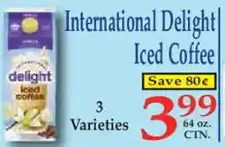 Market Basket International Delight Iced Coffee offer
