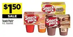 Dollar General Snack Pack assorted offer