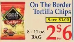 Market Basket On The Border Tortilla Chips offer