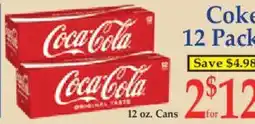 Market Basket Coca-Cola offer