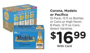 Smith's Corona, Modelo or Pacifico offer