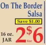Market Basket On The Border Salsa offer