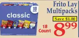 Market Basket Frito Lay Multipacks offer