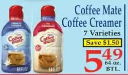 Market Basket Coffee Mate Coffee Creamer offer