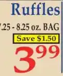 Market Basket Ruffles offer