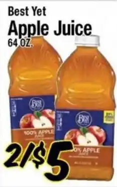 Western Beef Best Yet apple juice offer