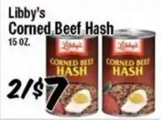Western Beef Libby's corned beef hash offer