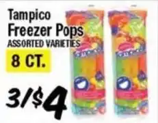 Western Beef Tampico freezer pops offer