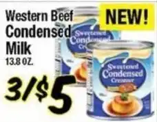 Western Beef Western Beef Sweetened Condensed Creamer offer
