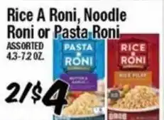 Western Beef Rice A Roni, Noodle Roni or Pasta Roni offer