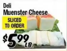 Western Beef Deli Muenster Cheese offer