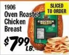 Western Beef 1906 oven roasted chicken breast offer