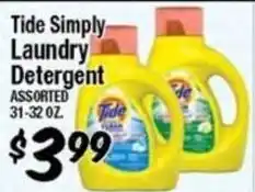 Western Beef Tide Simply Laundry Detergent offer
