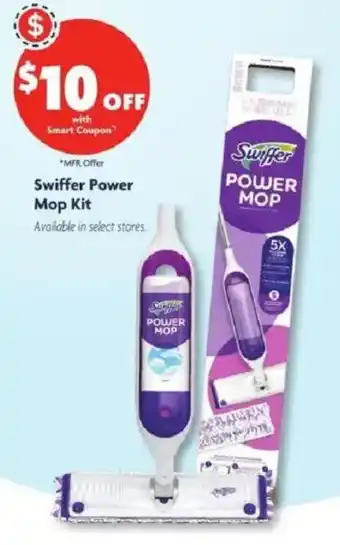 Family Dollar Swiffer Power Mop Kit offer