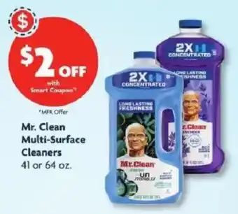 Family Dollar Mr. Clean Multi-Surface Cleaners offer