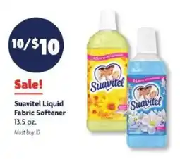 Family Dollar Suavitel Liquid Fabric Softener offer