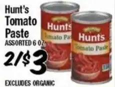 Western Beef Hunt's Tomato Paste offer