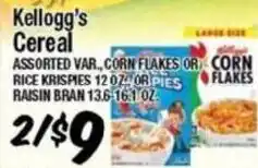 Western Beef Kellogg's cereal offer